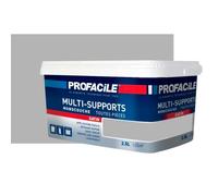 Peinture intérieure multi-supports, satin, murs, plafonds, boiseries, radiateurs, sans odeur 2.5 litres Béton