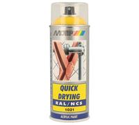 Peinture Jaune Brillant Motip Ral1021 400ml