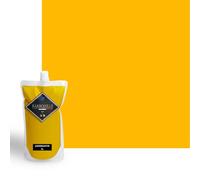 Peinture jaune Soleil Acrylique Akhenaton - Aspect Velours - Peinture Mur, Plafond & Boiserie - Lessivable - Séchage En 30 min - COV Fabriquée En France - 750 ml - BARBOUILLE