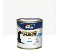 Dulux Valentine Peinture Laque Valénite Glycéro multisupport intérieur-extérieur - Grande résistance pour boiseries et ferronneries - aspect Mat Blanc 0,5 L - 5296795