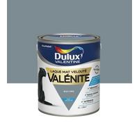 Peinture Laque Dulux Valentine Valénite Mat Bleu Gris 2L