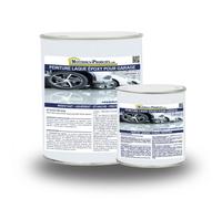 Peinture laque époxy pour garage Kit de 2,5 Kg Blanc