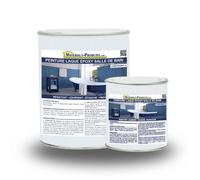 Peinture laque époxy salle de bain Kit de 1 Kg Blanc Ultrabrillant