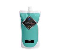Peinture Lessivable Acrylique Mat - Murs et Plafonds - 1 Ltr Vert - Icône
