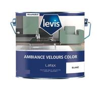 Peinture LEVIS Ambiance Velours Color Latex Blanche 1L