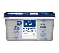 Ripolin Peinture intérieure Mat Parfait – Mat, Blancheur extrême, Lessivable – 2,5 L Blanc