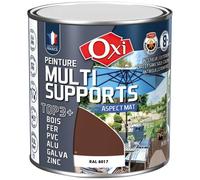 Peinture Mate Multi-supports 0.5 L Top 3+ - Brun