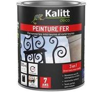 Peinture métal KALITT DECO 3-en-1 Blanc 0,5 L finition lisse Blanc