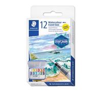 Peinture métallique aquarelle Staedtler - Kit peinture et pinceau