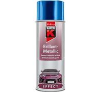 Peinture Métallisée Auto-K - Bombe Aérosol Spray de Peinture Métallisée Auto Moto - Bleu Le Mans - 400 ml - Ref. 233106