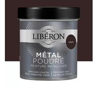 Libéron Peinture métallisée Métal Poudré Fonte 0,5 L - mat pour meubles intérieur