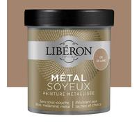 Peinture métallisée Libéron Métal Soyeux Or de lune 0,5 L
