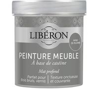 Libéron – Peinture meuble et boiserie – à base de caséine – Mine de Plomb mat – 500 ml
