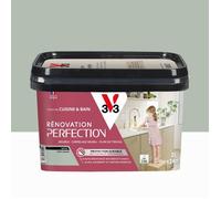 Peinture meuble, V33 Rénovation cuisine et bain, 2l, vert sauge satin