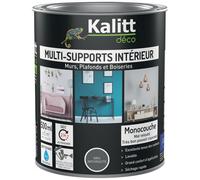 Peinture multi-supports 0,5 L Acrylique Mat - Gris Anthracite