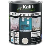 Peinture multi-supports 0,5 L Acrylique Mat - Gris Galet