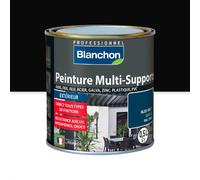 Peinture multi-supports application extérieur Noir RAL 9005 2L BLANCHON