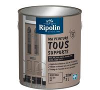 Peinture Multi-Supports Beige Moka RAL 1019 Mat Ripolin 2L