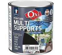 Peinture multi supports - OXI - TOP3+ - Mat - 0.5 L - Noir