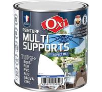 PEINTURE MULTI SUPPORTS TOP 3+ VERT JARDIN MAT RAL 6002 0.5L