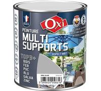 Peinture multi supports TOP3+ mat 0.5 L - gris clair