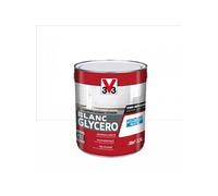 V33 Peinture glycéro blanche multi-supports mat, BLANC GLYCERO 2,5L