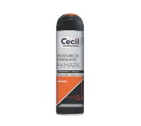 Peinture multisupports Cecil Professional 500ml Orange Mat