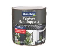 Peinture multisupports gris anthracite satiné Blanchon 2L