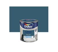 Peinture mur, boiserie Crème de couleur DULUX VALENTINE bleu paon mat 0.5 L