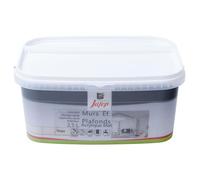 Peinture mur et plafond acrylique mat taupe 2,5L Jafep