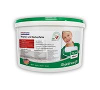 Peinture mur et plafond PROFHOME peinture universelle pour intérieurs bien couvrante blanche mate 12,5 L rend. max 80 m2.