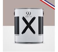 Peinture Mur Velours - Taupe Brun - Interieur - 2,5l - 99DECO