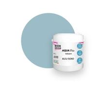 Peinture murale acrylique - BOX DECO COULEURS - Bleu Fjord - 2,5L - Finition velours - 100% lavable