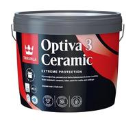 Peinture murale, couleur blanche, pour plafond, beige, crème, blanc, Tikkurila Optiva Ceramic Super mat, couleurs claires 9 l