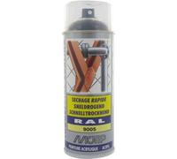 Peinture noir profond brillant RAL9005 400ml