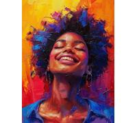 Peinture Numero Femme Peinture Numero Adulte Portrait avec Cadre Paint by Numbers Loisirs Créatifs Adultes avec Pinceaux Pigment Acrylique Painting by Numbers Kits pour Décoration Murale 40x50cm -35t1