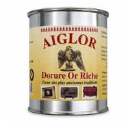TERRE JARDIN - Peinture Dorée - Peinture Or pour Pierre Tombale 75 ML - Restauration Meubles et Décoration - Finition Vernis, Séchage en 2H - Produite en France - Ancienne Tradition - Durable