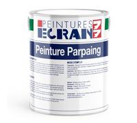 Peinture parpaing, bloc béton, agglo béton, peinture professionnelle opacifiante, sans odeur 5 litres Blanc