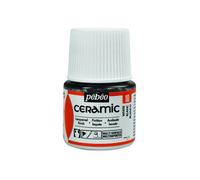 3253112 Émail peinture a froid céramique flacon de 45ml blanc