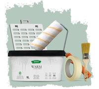 Peinture - PECTRO - Monocouche - VERT OLIVE - 4L - Kit complet avec rouleau et pinceau