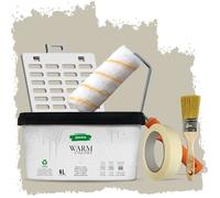 Peinture - PECTRO - Une Couche - Couleur LIN - 4L - Kit Complet Inclus