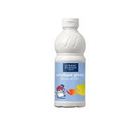 Lefranc Bourgeois - Acrylique liquide brillante Glossy pour enfants- 500ml Blanc