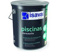 Peinture Piscine Caoutchouc Chloré - ISAVAL - 5kg - Bleu