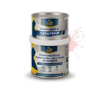 Peinture pour baignoire et salle de bain - BRICOSALVAJE - Rose Quartz - Satiné - 750ml