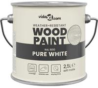 Peinture pour bois Blanc 2,5 L Impression murale
