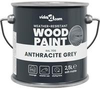 Peinture pour bois Gris 2,5 L Impression murale