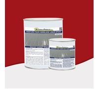 Peinture pour carrelage laque époxy Kit de 1 Kg Rouge RAL 3001