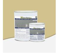 Peinture pour carrelage laque époxy Kit de 10 Kg Jaune Sable RAL 1001