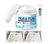 Peinture Pour Carrelage Salle De Bains Pâte à Rénover Imperméable à Faire | Kit réparation pour porcelaine Pour cuisine douche évier plan de travail carrelage mural maison