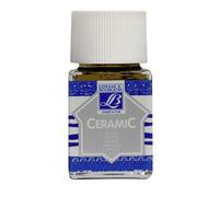 Peinture Pour Céramique - Argent - Lefranc Bourgeois - Flacon De 50ml